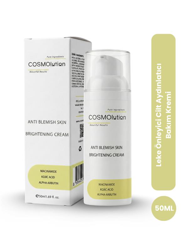 Leke Önleyici Cilt Aydınlatıcı Bakım Kremi 50 mL